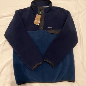 Kids lightweight synchilla snap T Fleece pullover